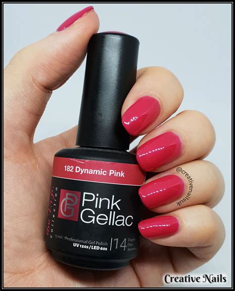 pink gellac dm|Pink Gellac Pink Holographic Gel Nail Polish 0.5 oz